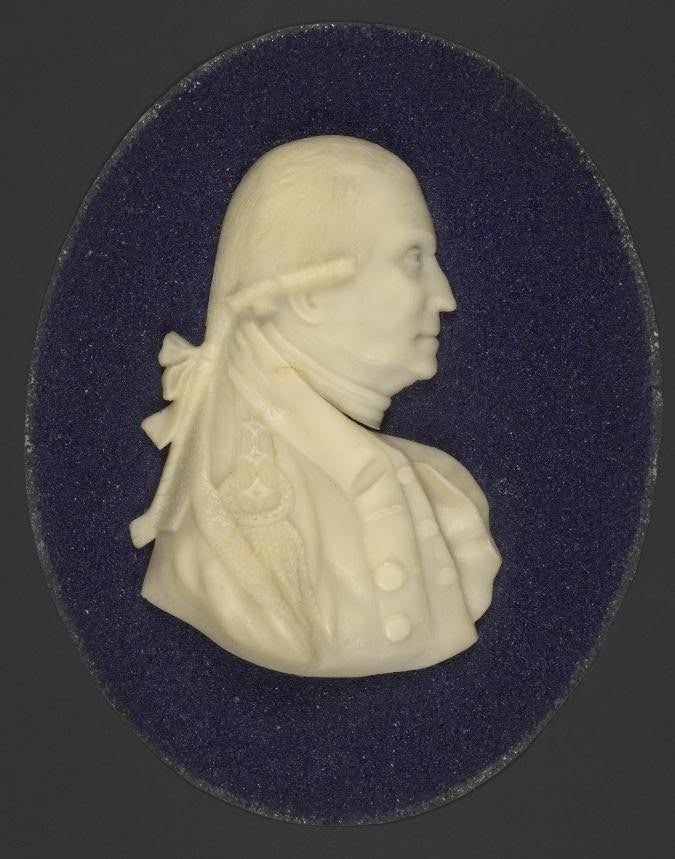 Wax Portrait of George Washington